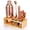 Gold Rose Cobbler, variant on Cocktail Shaker Set 18/8 Food-grade Stainless Steel Mixology Bartender Kit 10-piece Bar Tools With Stylish Stand - Rust-proof & Dishwasher Safe Professional Martini Gift For Men Dad