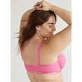 thumbnail image 3 of Joyspun Women's Sheer Mesh Unlined Underwire Bra, Sizes 34D to 40DDD, JS660V, 3 of 4