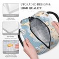 thumbnail image 3 of Balery Animals Travel World Map Pattern Lunch Bag Women, Lunch Box, Lunch Bag, Small Leakproof Lunch Tote Large Capacity Reusable Insulated Cooler Lunch Container-One Size, 3 of 6