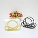 thumbnail image 2 of Xiao Hua Servilletero de metal de diseño simple, vertical y decorativo, para la mesa de la cocina, dorado., 2 of 5
