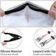 thumbnail image 5 of 5pcs RED 026 Clip de nariz con orificio redondo - Negro Xemadio 2035045-1, 5 of 8