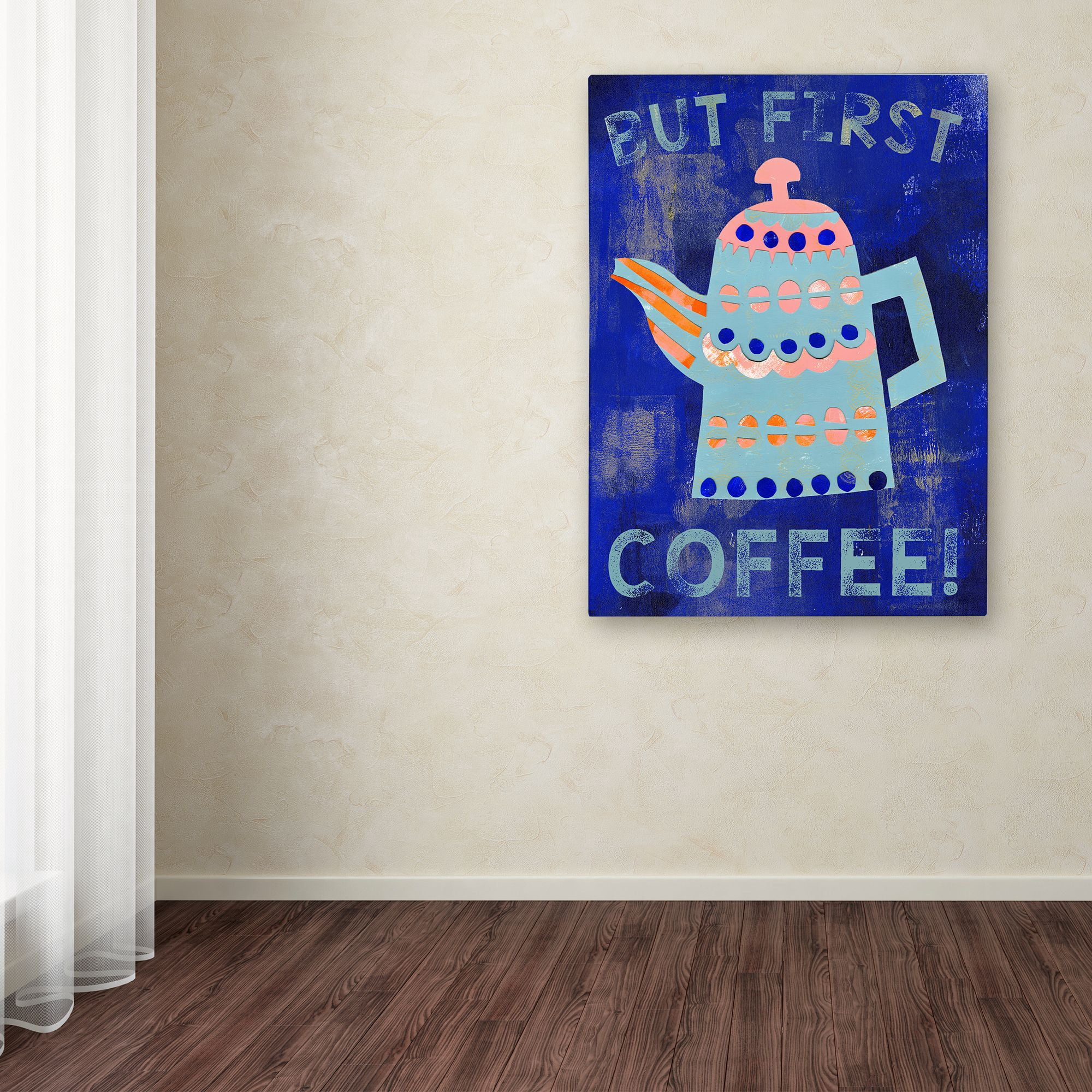 Trademark Fine Art 'Coffee 2' Canvas Art by Summer Tali Hilty