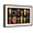 Brown Frame, variant on Art.com Craft Beer List Art Print by Michael Mullan, 18" x 12"