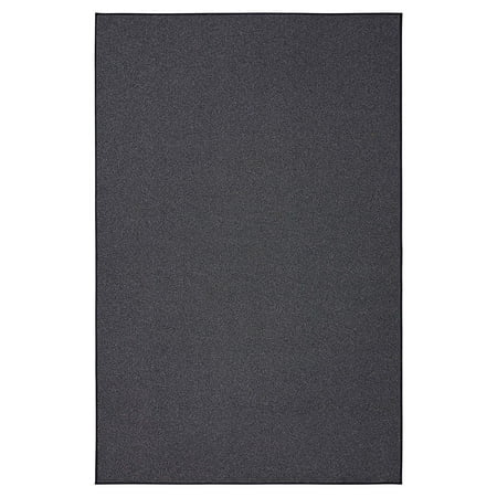 All Patio Doors And More Smooth and soft outdoor Gray area rugs 5'x7' Oval for patio, porch, deck, boat, basement, garage, party, event, wedding tents and more with a low pile height ()