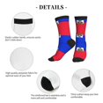 thumbnail image 5 of Mens Crew Socks Womens ?haitians Flag Workout Training Athletic Socks, 5 of 7