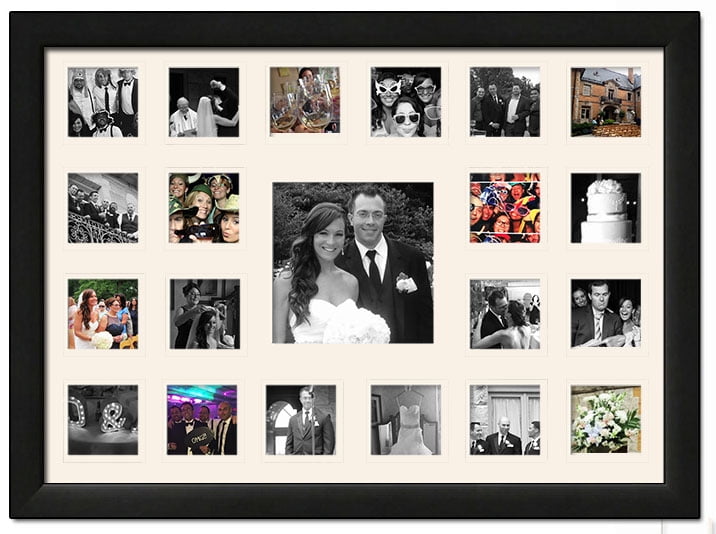 Wedding Photo Collage Frame Holds 21 Photos Great For Pics