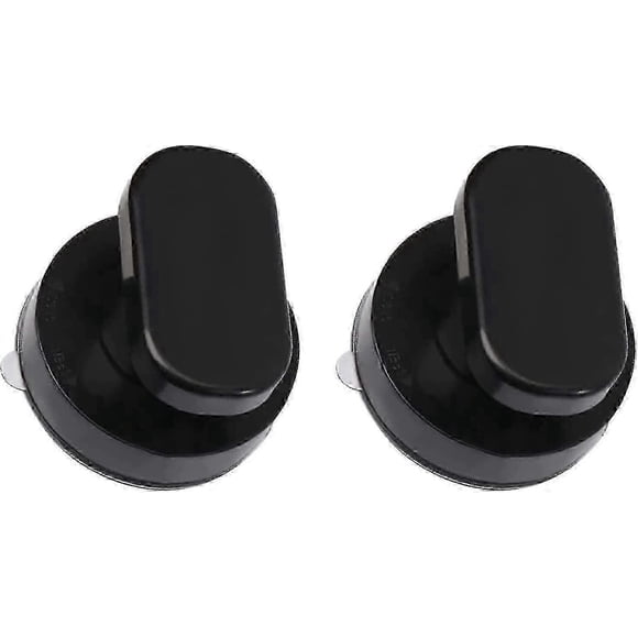 2 Pcs Suction Cup Door Handles Suction Cup Handle Black Suction Cup Handle Suitable For Cabinet
