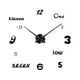 thumbnail image 5 of Reloj Decorativo de Pared Números Extraíbles DIY 3D Arte de Pared Reloj Venta Liquidación Oficina Decoración para Regalos 11 Macarena Reloj de pared decorativo de cuarzo, 5 of 8