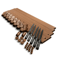 thumbnail image 3 of Frame It All Tool-Free Classic Sienna Straight Landscape Edging Kit 16' - 1" profile, 3 of 13