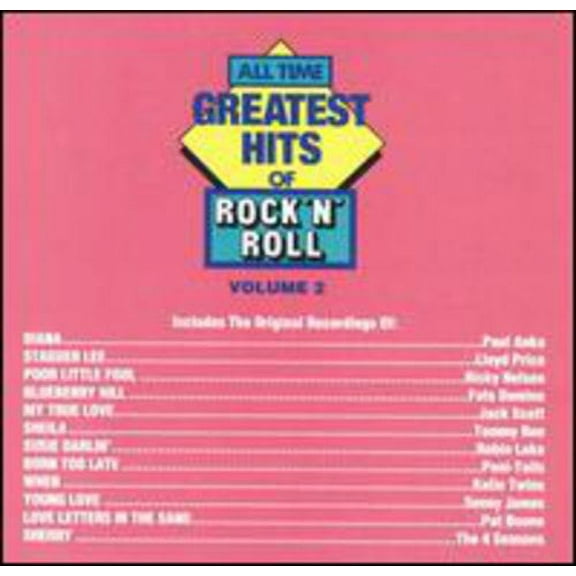 Various Artists - All Time Greatest Rock & Roll 2 / Various - Music & Performance - CD