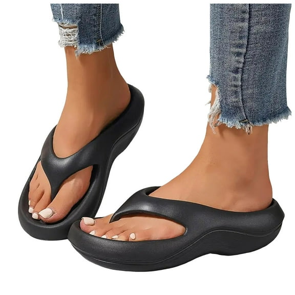 Orthopedic Sandals for Women Arch Support Flip Flops Plantar Fasciitis Comfortable Summer Beach Shoes