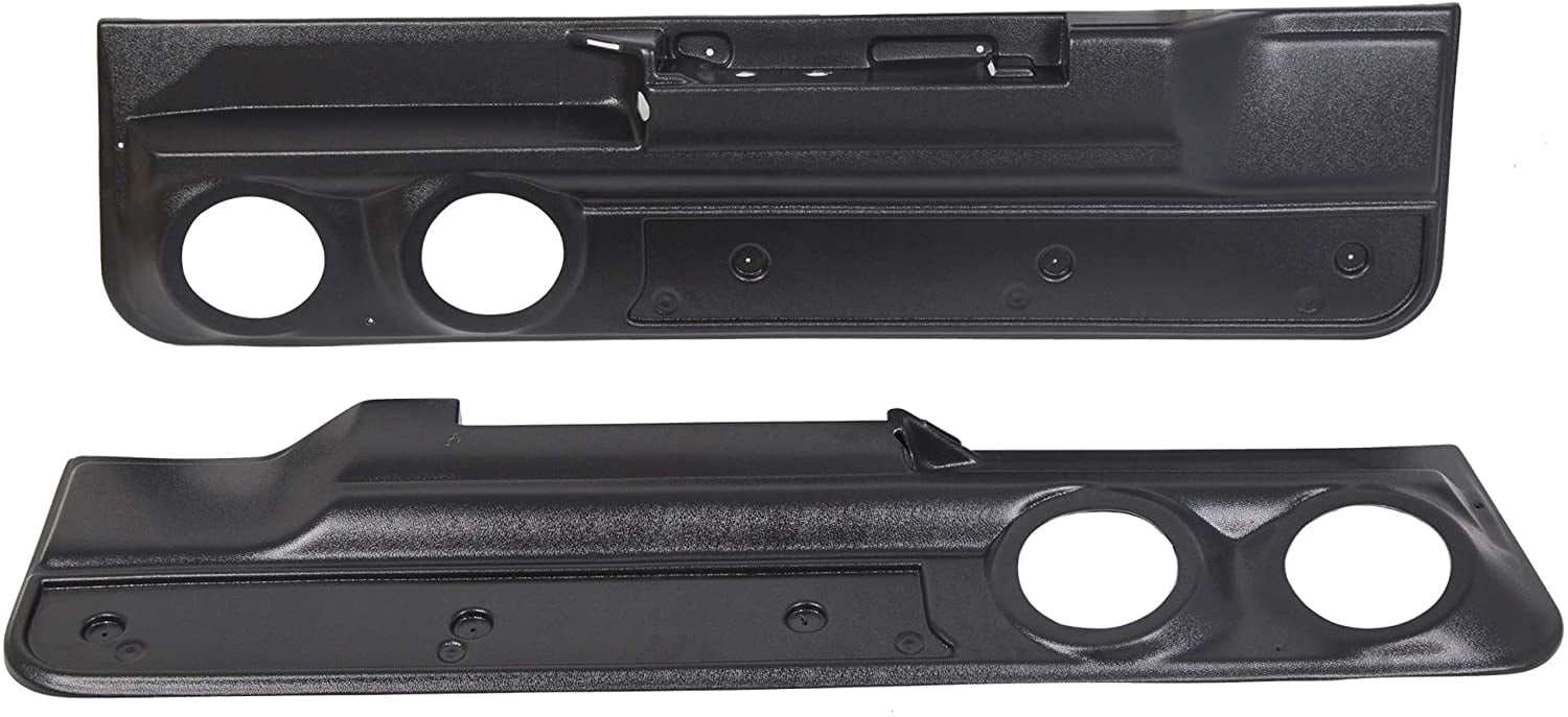 Kojem Lower Door Panel Set 2-speaker Compatible with 1978-1988 Monte Carlo Malibu (2dr) & El Camino Cutlass Regal