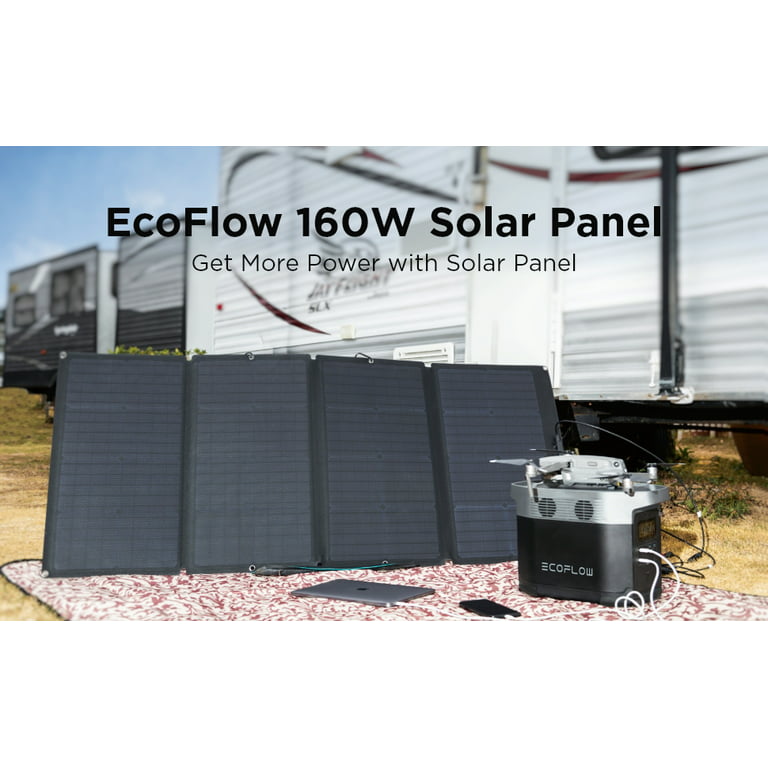 EF ECOFLOW Portable Power Station Delta 1000, 1008Wh Solar