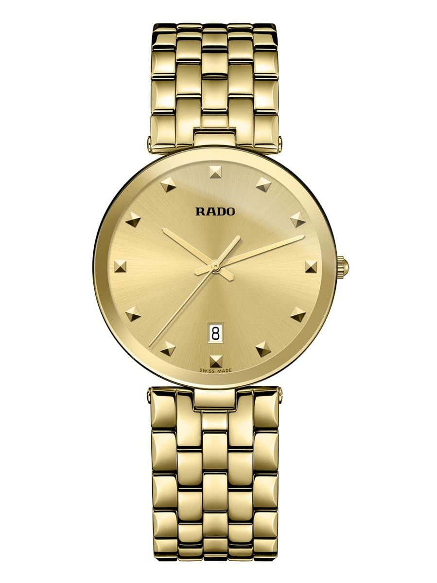 rado gold watch women