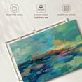 thumbnail image 6 of Elephant Stock Summer Seaside Abstract Wall Art - Horizontal Canvas Wall Art - Living Room Wall Decor - Abstract Canvas - Blue And Teal Decor By Silvia Vassileva - 30" x 20", 6 of 8