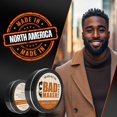 thumbnail image 4 of Badmaash Beards Beard Butter | Made in North America | 2oz Tin Infused with All-Natural Shea Butter | Extra Conditioning & Soothing Beard Butter for All Beard Types & Lengths, 4 of 6