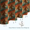 thumbnail image 6 of Multicolor Bigfoot and Text Pattern Shower Curtain 36"x72" ,Bathroom Decorative Shower Curtains Set with 12 Hooks,Modern Waterproof Washable Shower Curtain, 6 of 6