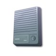 thumbnail image 1 of Altavoz de superficie Talkback Doorplate, color gris, 1 of 1