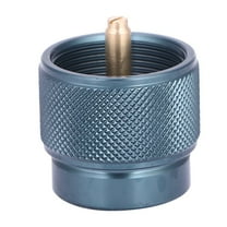 Gas Canister Adapter, Gas Tank Adapter, Camping Gas Stove Adapter Convertor Valve Canister to 1L Propane Tank Adaptor, Portable Hiking Camping Picnic Climbing BBQ Accessory