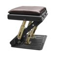 thumbnail image 3 of CARTTOU Portable Folding Footrest Adjustable Removable Soft Foot Rest Pad with Massaging Beads for Home Car Office, 3 of 7