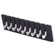 thumbnail image 4 of Colgador de pared de Metal, ganchos para llaves de pared de simulación, accesorios para decoración de casa de muñecas Negro perfke Casa de muñecas en miniatura, 4 of 9