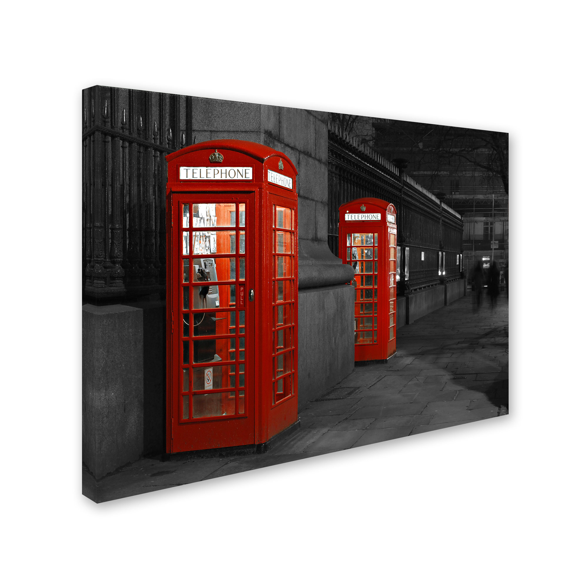 Jan Lykke 'Phone To A Ghost' Canvas Art