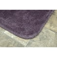 thumbnail image 5 of Garland Rug Finest Luxury Washable Bath Set, 3 Piece Set (21"x34" Bath Rug, Contour Rug, & Toilet Lid) Purple, 5 of 5