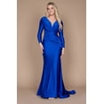 thumbnail image 2 of Dylan & Davids Long Sleeve Formal Fitted Evening Dress, 2 of 6
