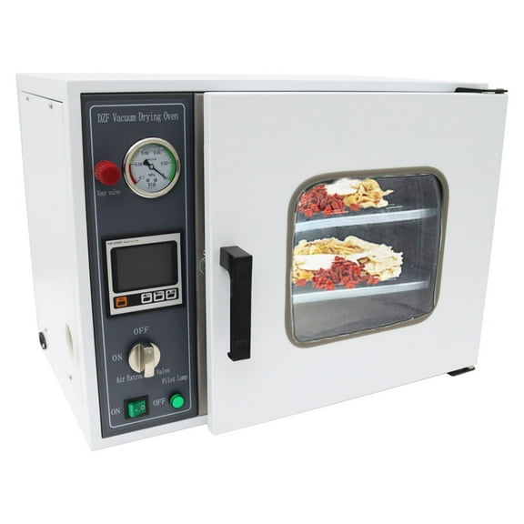 0.9 Cu ft Vacuum Drying Oven Lab Digital Vacuum Drying Oven Temperature Control 122-482 F°