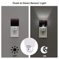 thumbnail image 3 of Cauagu Red Glitter1 Print LED Nightlight,0.5W Night Lights Plug into Wall 1 Pack with Dusk-to-Dawn Light Sensor Soft Glow Lamp for Bathroom Adult Hallway-EU, 3 of 7