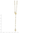 thumbnail image 2 of 14K Yellow Gold necklace Cable Themed 16.5 in 0.7 mm, 2 of 2
