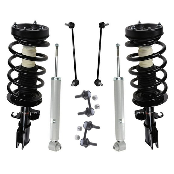 Front Complete Struts Rear Shocks & Sway Bar Links Fits 00-06 BMW X5