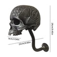 thumbnail image 5 of Soporte para casco de calavera, soporte de pared para casco de motocicleta, soporte para casco, decoración de pared con cabeza de fantasma, soporte para casco de motocicleta, 5 of 5