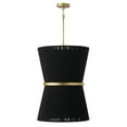 thumbnail image 6 of 6 Light Foyer-Bleached Natural Rope/Patinaed Brass Finish Capital Lighting 541261Np, 6 of 8