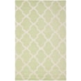thumbnail image 3 of SAFAVIEH Cambridge Liam Geometric Wool Area Rug, Light Green/Ivory, 5' x 8', 3 of 9