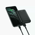 thumbnail image 2 of Aukey 10000mAh Dual Port Portable Light Weight Fast Charging Power Bank (PB-N66)- Black, 2 of 5