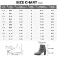 thumbnail image 2 of Pennysue Women's Gray Wide Width Ankle Boots With Buckle And Zipper Chunky Heel Ankle Strap Zip Boots For Ladies Size 9.5, 2 of 7
