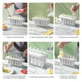 thumbnail image 4 of Yhmxh Popsicle Mould，Popsicle Molds 6 Pcs Ice Pops Molds BPA Popsicle Molds Reusable Easy Release Ice Pops Make Home and Kitchen kitchen Accessories kitchen Essentials, 4 of 5