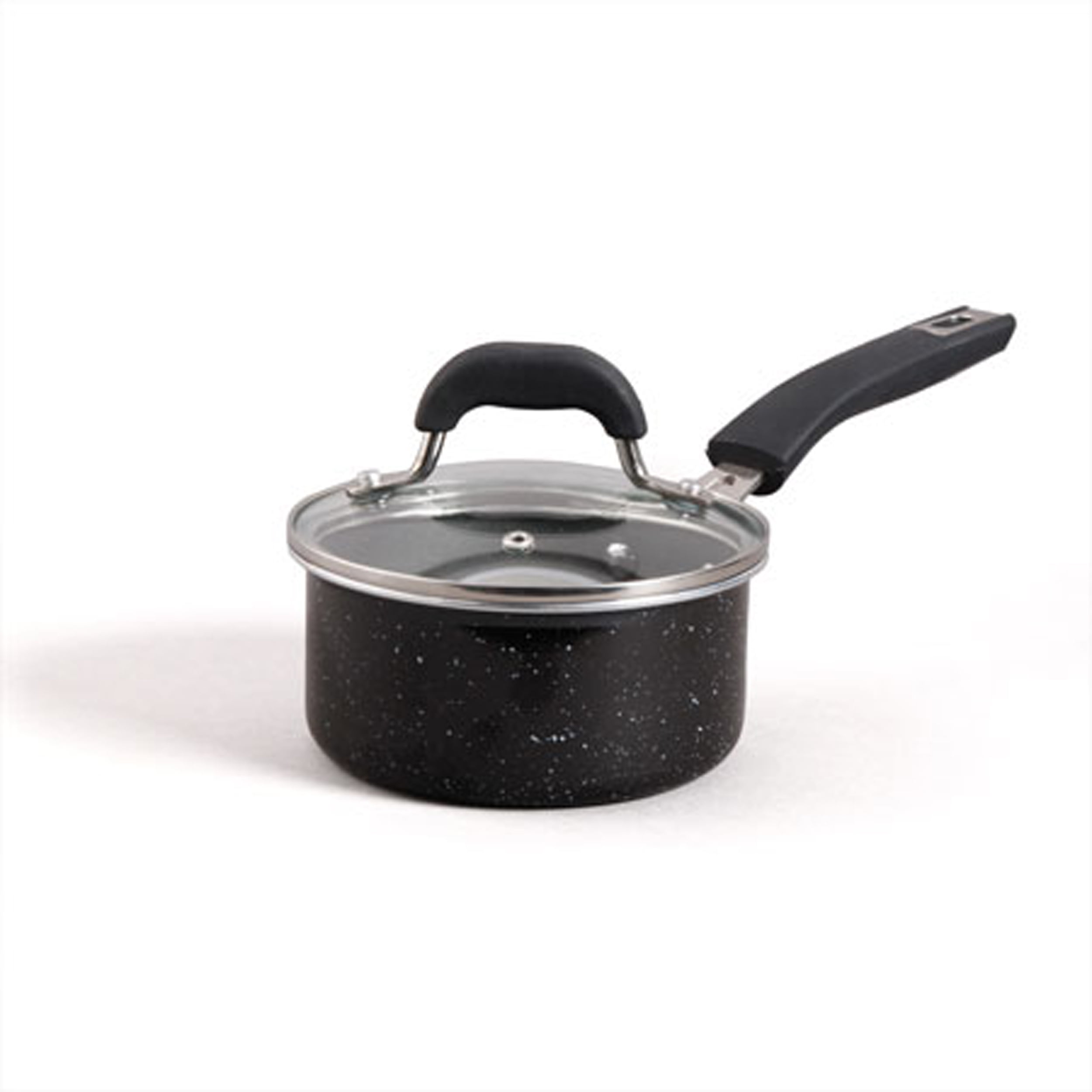 Bergner 10-Piece Non-Stick Aluminum Cookware Set, Black - Bed Bath & Beyond  - 35727695