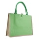 thumbnail image 1 of Bolso de mano grande retro sencillo para mujer y niña, bolso de hombro, bolso de playa Verde, 1 of 9