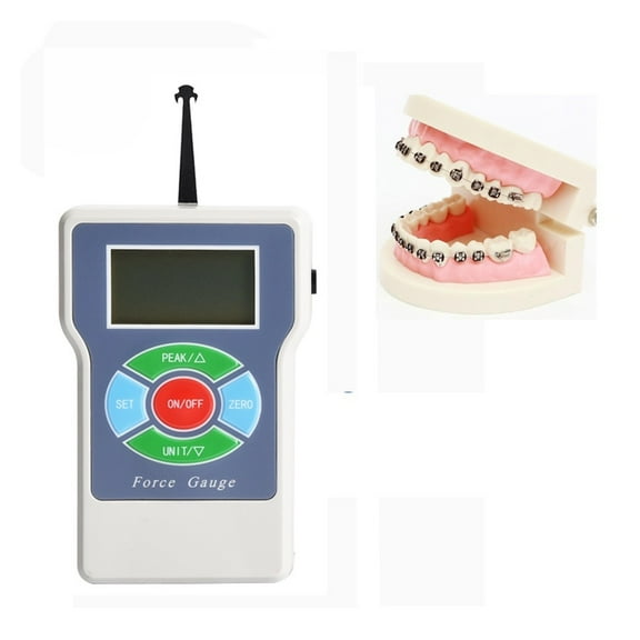 500g Portable Dental Dynamometer Digital Tension Meter Oral Force Gauge Digital Force Gauge