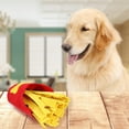 thumbnail image 2 of Perro Snuffle Toy Pet Alimentador lento Papas fritas en forma de entrenamiento Squeaky Toy, 2 of 6