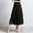 Black, variant on Fgnfyis Women Mid Length Skirt Dance Party A Line High Waisted Tulle Skirt Holiday Party Costume Half Skirts Womens Skirts Black 80