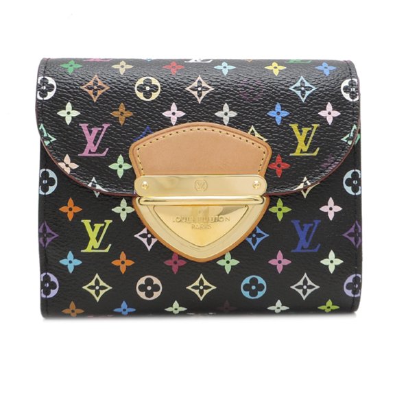 Pre-Owned Louis Vuitton Portefeuille Joy *with initials 'K.O.' Women's trifold wallet M60283...