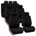 thumbnail image 1 of Fundas de Asiento FH Group FB050217 Tela Lisa Juego Completo 7 Plazas 3 Filas Universal, 1 of 5