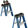 thumbnail image 6 of Louisville Ladder 4' Fiberglass Step Ladder, 8' Reach, 225-lb Capacity, W-3217-04, 6 of 11