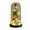 G, variant on VWRXBZ Christmas Decoration Small Imitation Glass Cover Mini with Light Emitting Snow Falling Small Christmas Tree Desktop Ornament