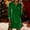*Green, variant on ClodeEU Women's Sequin and Velvet Dress,Lapel Button Long Sleeve Tunic Short Dress Pink,Womens Plus XXL