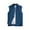 Blue, variant on Men's Workout Outerwear Vest Lightweight Full-Zip Sleeveless Jacket Outdoor Hiking Travel Golf Vests with Pockets