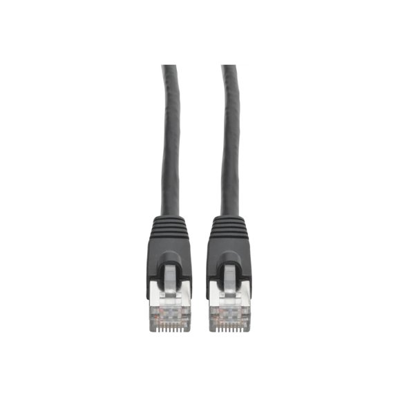 Tripp Lite 35ft Cat6a Snagless Shielded STP PoE Ethernet Cable Black N262035BK